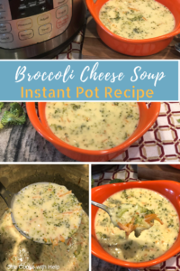 Broccoli Cheese Soup Recipe - Instant Pot - She Cooks With Help